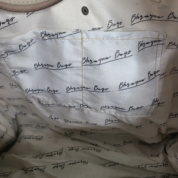 NWT Highland Cow Leather Weekender Tote Bag - Picture 5 of 7